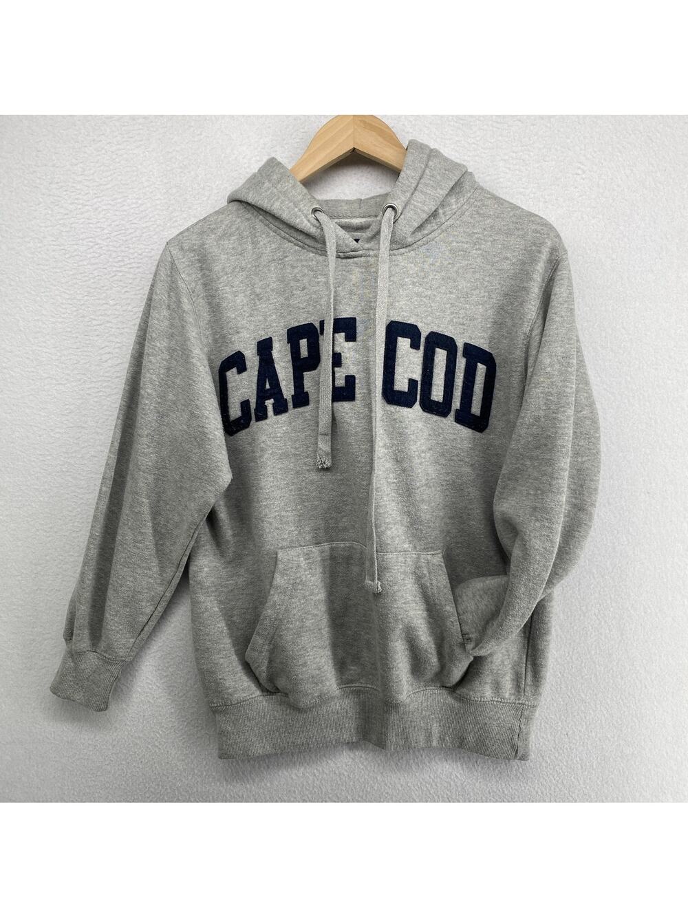 CAPE COD Hoodie XS Nantucket Chatham Marthas Vineyard Fleece Sweatshirt Pullover